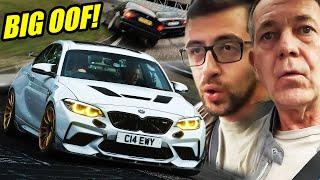 STUPID NÜRBURGRING CRASH! & 690HP BMW M2 Competition