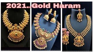 #NewGoldHaramNecklacedesign's.  2021 #moderndesign.@SanvijaWonders