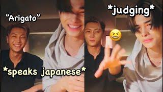 Ni-Ki loves teasing his Jay Hyung *laughs in japanese*