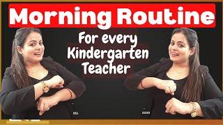 Start your day with simple warm up routine everyday || Morning activities for kindergarten teachers