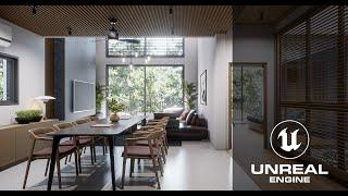 Unreal Engine 5.4 Lumen / Archviz walkthrough