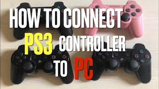 How to Connect PS3 Controller to PC