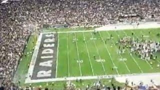 Raiders winning moments against chargers live from stadium | Fans celebrate raiders win!!