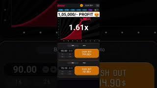 1,05,000/- Profit in One Day  | Aviator game