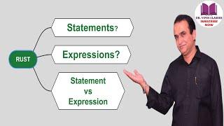 Statement vs Expression in Rust | Rust Tutorial -7 | Dr Vipin Classes