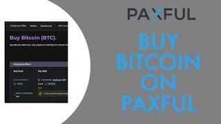 How To Buy Bitcoin Crypto On Paxful (2023)