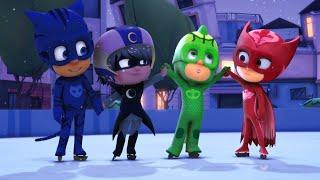 Ice Skating PJ Masks | PJ Masks Official