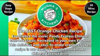 The BEST Orange Chicken Recipe | Orange Chicken | How to make Orange Chicken Recipe