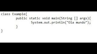 Olá mundo (HelloWorld) Iniciantes Java Primeiro Código