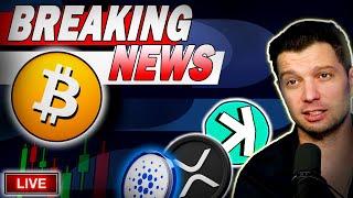 Bitcoin and Crypto Price and News LIVE