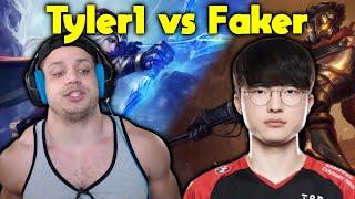 Tyler1 meets Faker in SoloQ