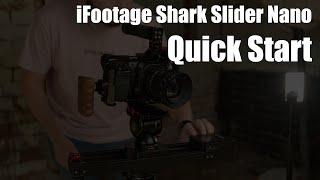 iFootage Shark Slider Nano - Quick start guide to gesture learning