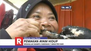 Wanita Pemakan Ayam Hidup-hidup, Habiskan 5-7 Ekor Sehari