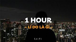 Lí Do Là Gì - Nguyễn Vĩ x KProx「Lo - Fi Ver」/ 1 Hour Lyric Video