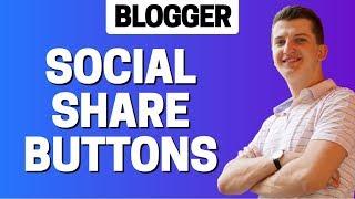 How To Add Social Share Buttons In Blogger