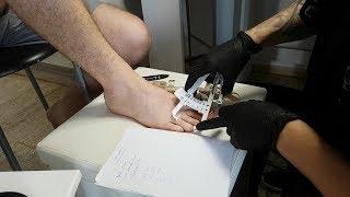 ASMR Foot Measuring & Shoe Fitting