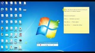 How to Turn Off Sleep Mode Windows 7 quickly