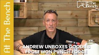 Andrew Berry From At The Bench Unboxes A Box Of Lion Punch Forge Goodies - Discount Code Below