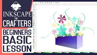 How to Use Inkscape for Crafters  Inkscape Basic Tutorial for Beginners  Lesson 1 in {10 minutes}.