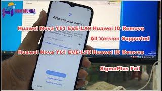 Huawei Nova Y61 EVE-LX9 Huawei ID Remove 2025