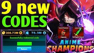 *NEW* ALL WORKING CODES FOR ANIME CHAMPIONS SIMULATOR 2024 - ROBLOX ANIME CHAMPIONS SIMULATOR CODES
