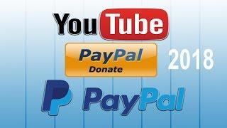 ADD PAYPAL DONATION BUTTON TO YOUTUBE CHANNEL