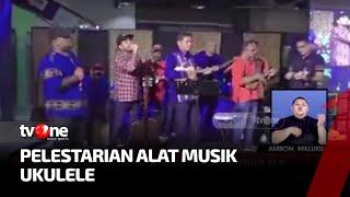 Sandiaga Uno Menyambangi Komunitas Alat Musik Ukulele di Ambon | Kabar Pagi tvOne