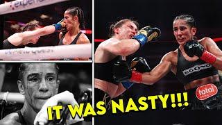 "Fuc*ing Robbery" Amanda Serrano speaks out after CONTROVERSIAL loss!!