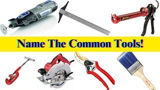 TRIVIA DAILY! Name The Common Tools Quiz!