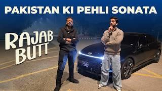 Rajab Butt Drives Pakistan’s First Sonata N Line | Owner Review | PakWheels