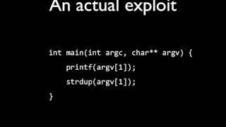 Introduction to format string vulnerabilities