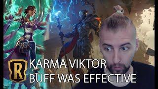 Viktor Karma together close to tier 1? Legends of Runeterra