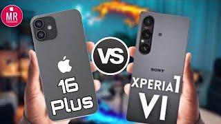 iPhone 16 Plus Vs Sony Xperia 1 VI Full  Comparison  #iphone16plus #xperia1vi