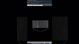 Curve projection #autocad #autocaddesign #civilengineering