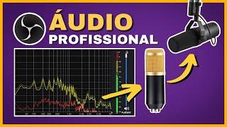 Como melhorar a qualidade de áudio do microfone no OBS Studio com plugins VST em 2024