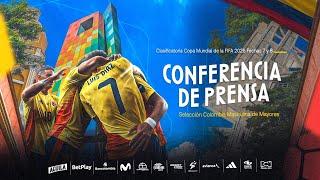  Conferencia de prensa Selección Colombia, previo contra Argentina |