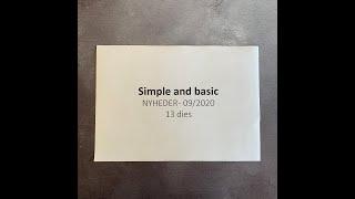 Simple and basic nyheder september 2020