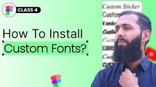 Class 4th | How to add custom font in figma | Figma email designing course| Figma and klaviyo course