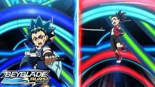 BEYBLADE BURST TURBO Episode 51 : Bonding! Aiger vs Valt!