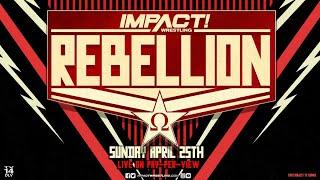 Impact Wrestling: Rebellion 2021 Review