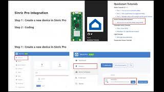 Sinric pro : créer vos objets connectés simples et rapidement et les piloter avec une appli