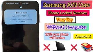how to remove samsung a03 core phone locked | samsung a03 core phone locked remove