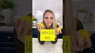 Lemon Juice Hack