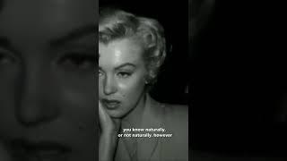 Rare Interview Of Marilyn Monroe