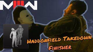 Haddonfield Takedown Finishing Move (MICHAEL MYERS BATTLEPASS) | Modern Warfare 3 | Season 6