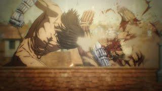 Eren & Zeke vs Reiner, Porco and Pieck FULL FIGHT | [Attack on Titan] 2022