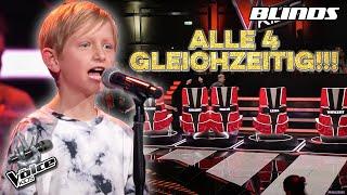 "Mozart! Das Musical" - Ich Bin, Ich Bin Musik (Till) | Blind Auditions | The Voice Kids 2022