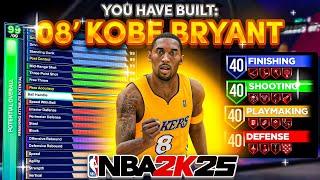 *NEW* PRIME 08' KOBE BRYANT "MAMBA" BUILD In NBA 2K25 | GAME-BREAKING 2-WAY SHOOTING GUARD BUILD !