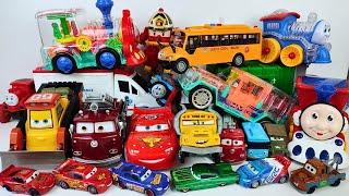 Satisfying with Unboxing HABA Transport Vehicles Steam Train Thomas Paw Patrol Big Fire Truck | ASMR