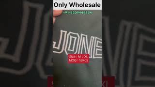 Jack & Jones 100% Cotton Fleece For Winter || Only For Wholesale || Low MOQ #shorts